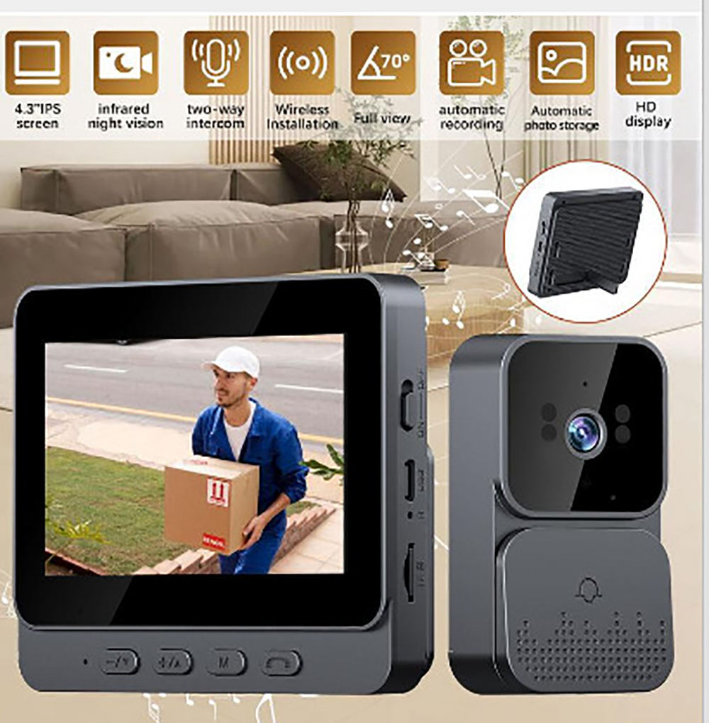  Doorbell Camera 4G Video Int - Smart Home Video review and price