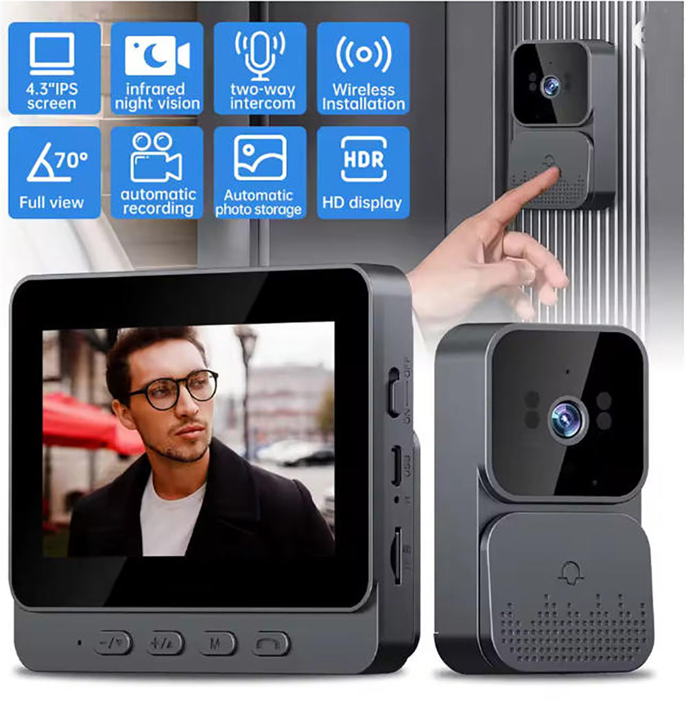 Doorbell Camera 4G Video Int - Smart Home Video review and price