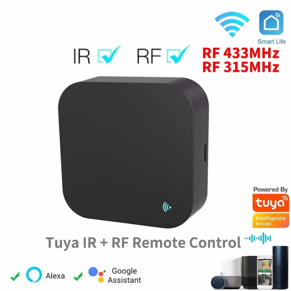 Tuya WiFi RF IR Remote Control - Universal Remote Smart Home review and price