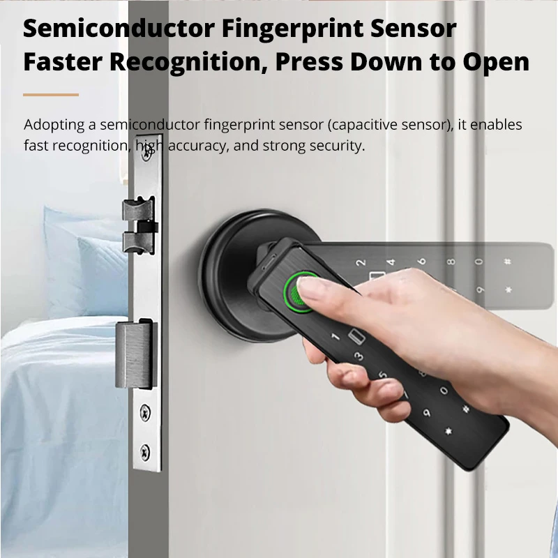 Tuya Smart Door Lock Fingerpri - Smart Home Door Lock review and price