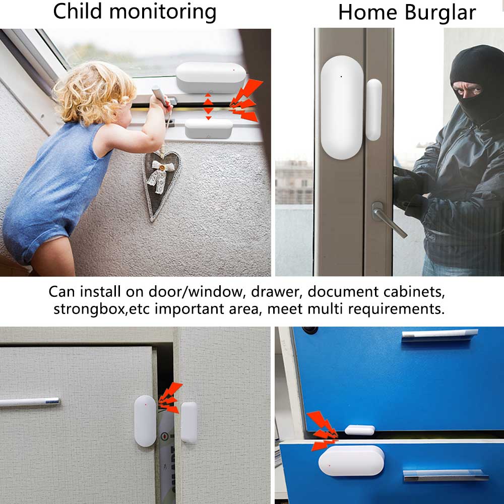10PCS 433MHz Wireless Door Sen - Wireless Door Sensor review and price