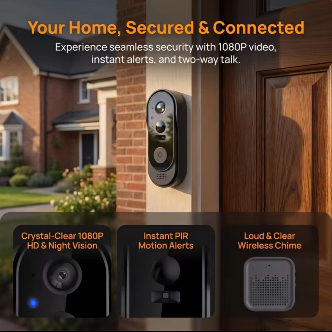 Tuya WiFi Smart Video Doorbell - Smart Home Video review and price