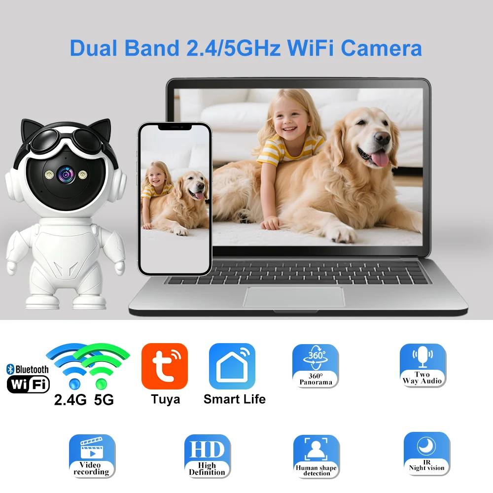 Tuya Smart Wireless IP Camera  - Smart Home Camera Ezviz review and price
